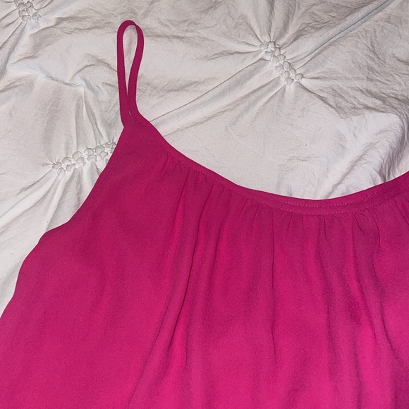 Loft - size small - pink - polyester top - EUC - Picture 2 of 8